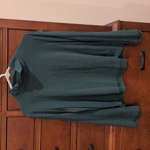 Madewell - Mockneck wide sleeve Top, Spruce size M